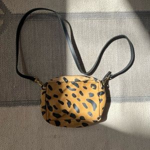 Clare V. Midi Sac in Leopard